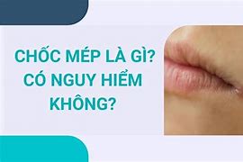 Bị Chốc Mép Là Thiếu Chất Gì