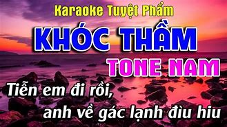 Karaoke Khóc Thầm Tone Nam Duong Ngoc Thai Hat Bai