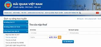 Nộp Thuế Nhập Khẩu Online